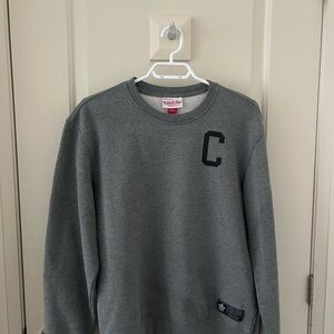 Toronto Maple Leafs Mitchell & Ness Grey Crewneck Forever Captains Sweatshirt